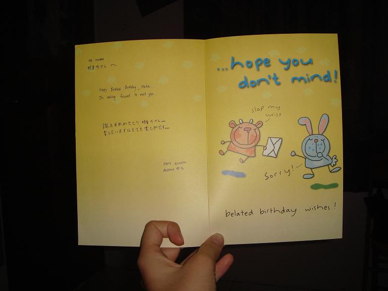 birthday cards. how to write irthday card